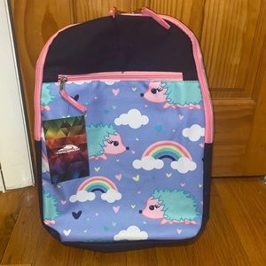 Hedgehog Print 17” Backpack